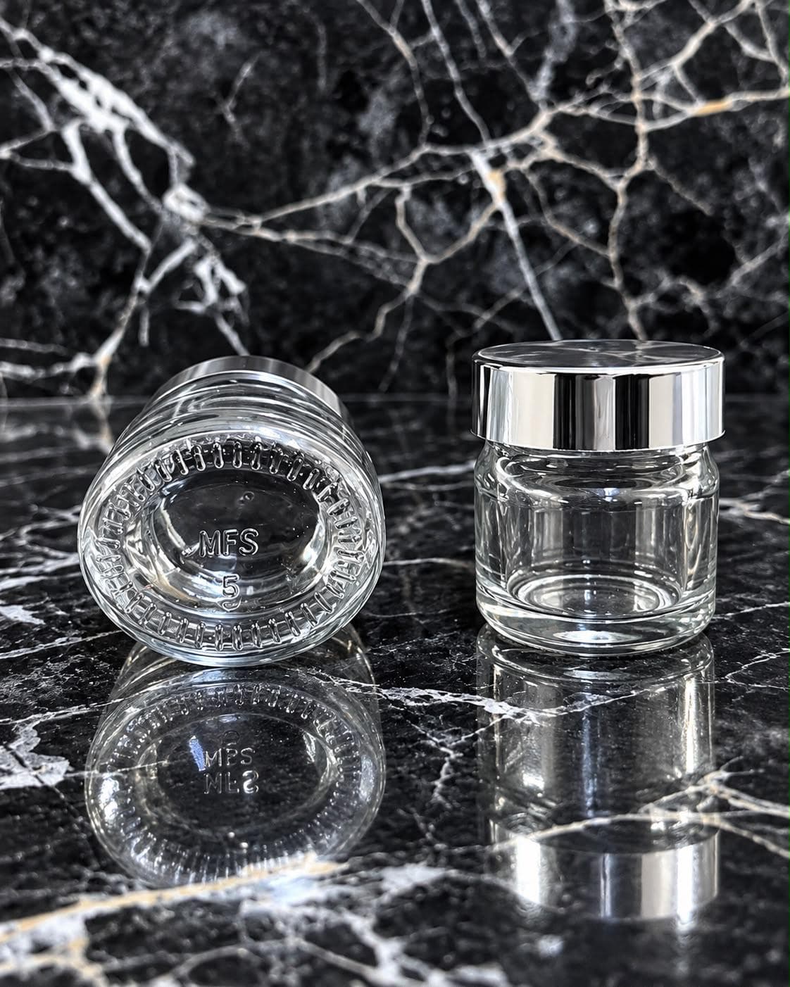 Thick-Base Cream Jar, image 1 of 1
